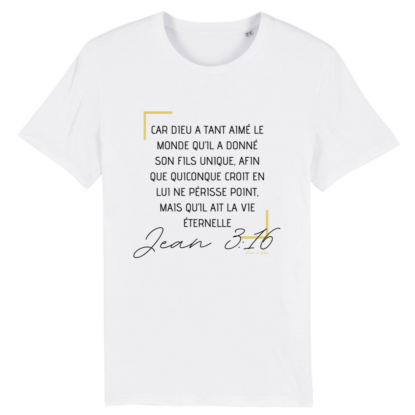 Jean 3v16 | T-shirt mixte
