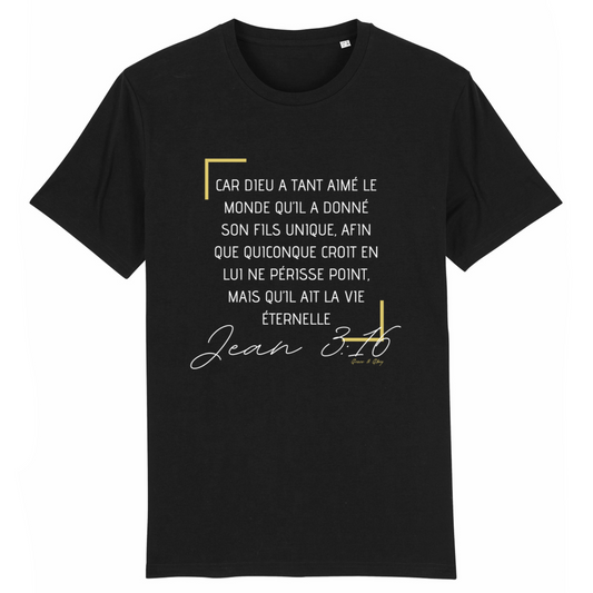 Jean 3v16 | T-shirt mixte